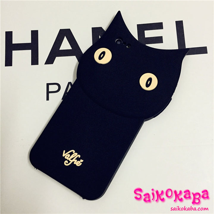VALFRE 黒い猫ケース アイフォン6プラス