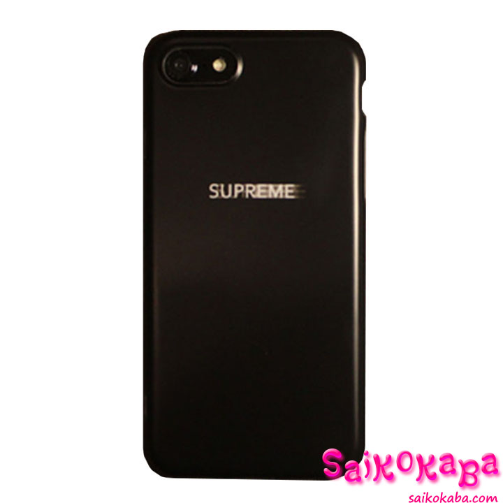 SUPREME iphone7plus スクラブケース カップル