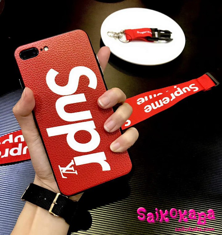 iPhone8 Plus TPUケース Supreme