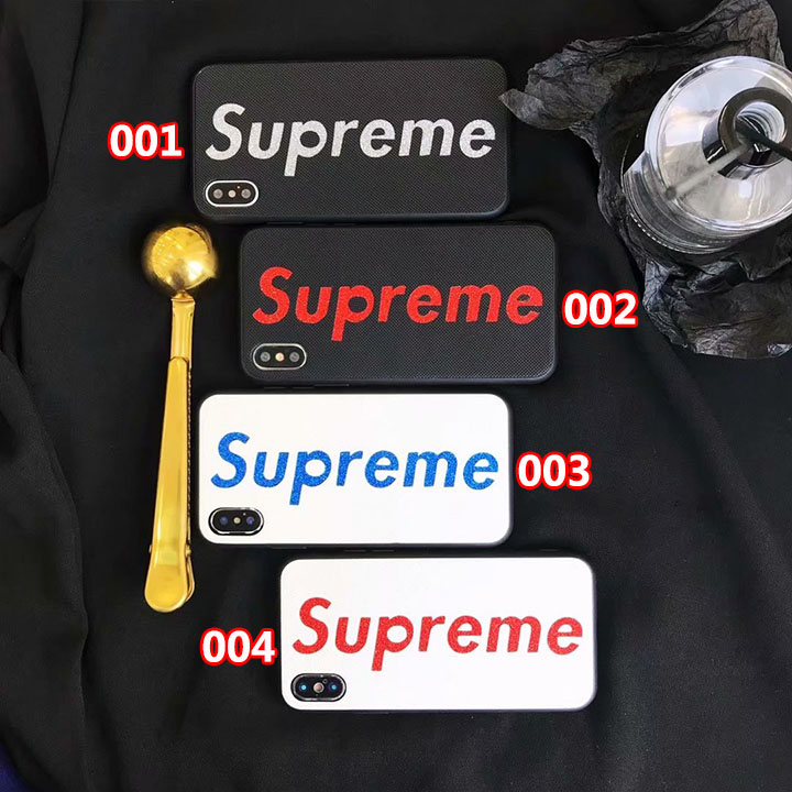 supreme iPhone8/8plusケース シンプル 単色