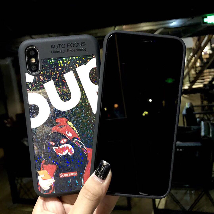 Supreme iphone7 プラスカバー キラキラ