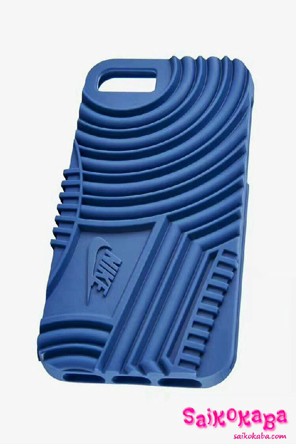 iPhone7sケース ナイキ 靴底 ブルー