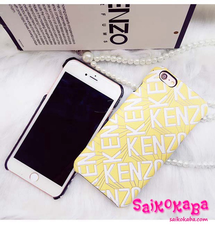 至極シンプル KENZO ケンゾー iPhone8/7/6sケース 英字柄 iPhoneX ケース Kenzo 男女兼用 ペア