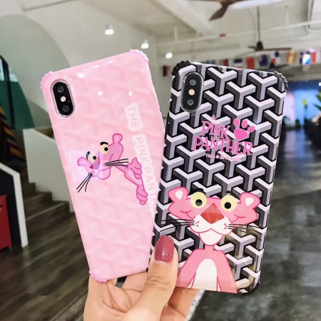 可愛い ピンクパンサー iPhoneXケース ブランド