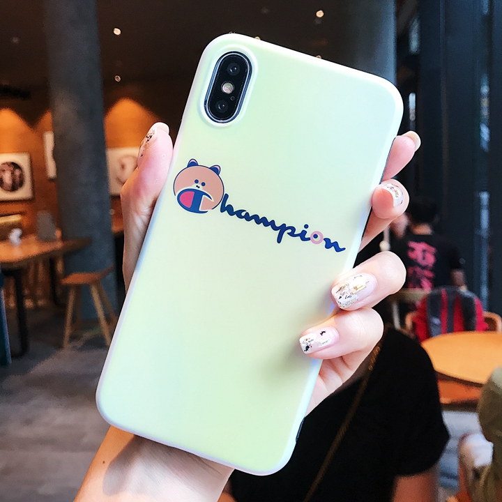 チャンピオン iPhoneX S プラスケース シンプル