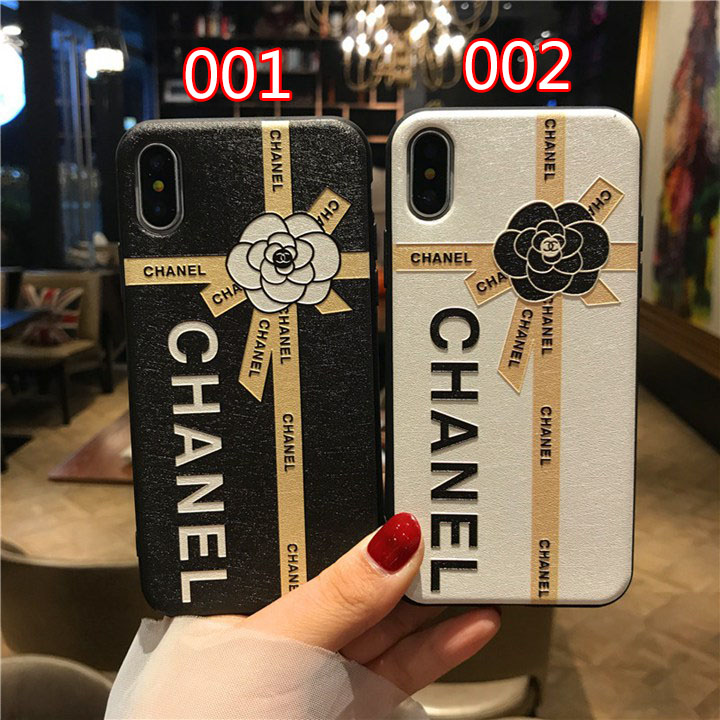 chanel iphone8plusケース チェーン