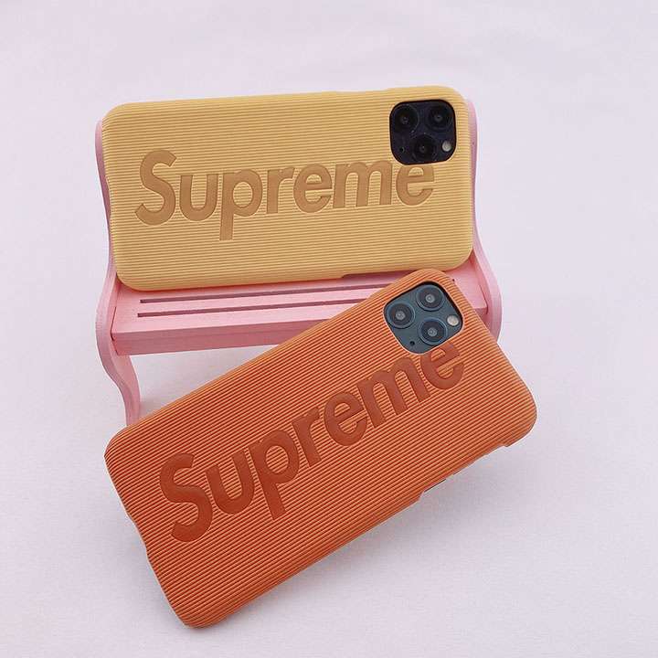  Supreme 超素敵 シンプル風 iphone12promax携帯カバー