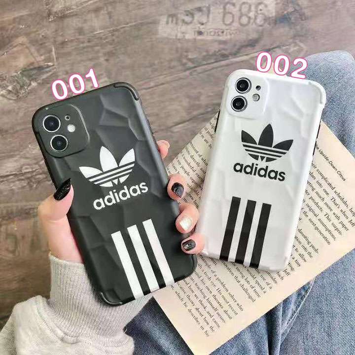 Adidas ブランド iphone12pro maxケース 