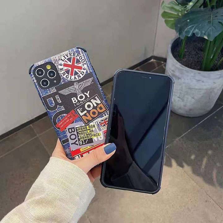 boy iphone12 Pro ブランド字母プリント 携帯ケース