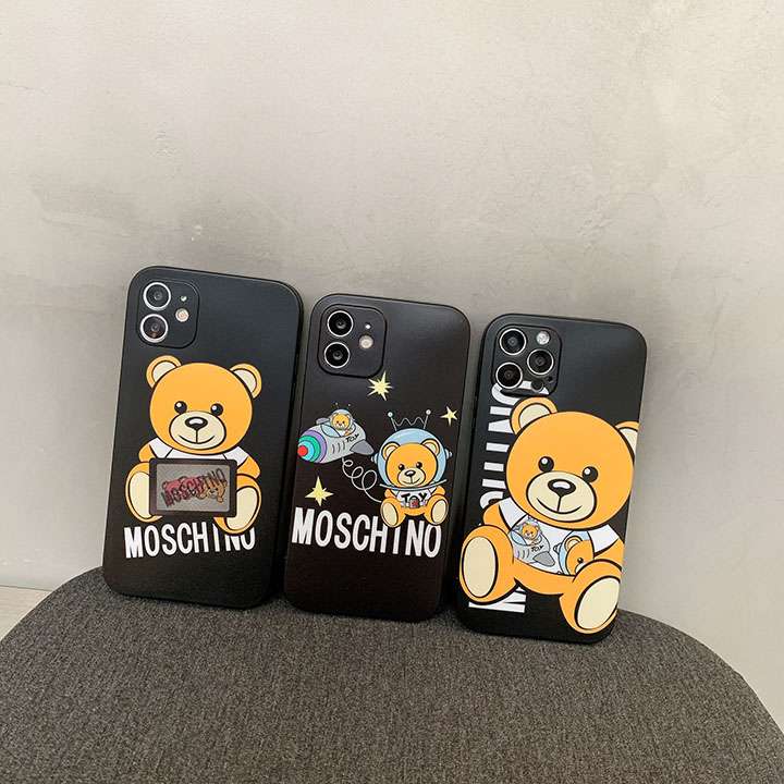 3色 携帯ケース アイフォーンXS モスキーノ